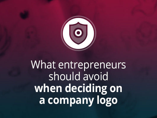 What entrepreneurs should avoid when deciding on a company logo